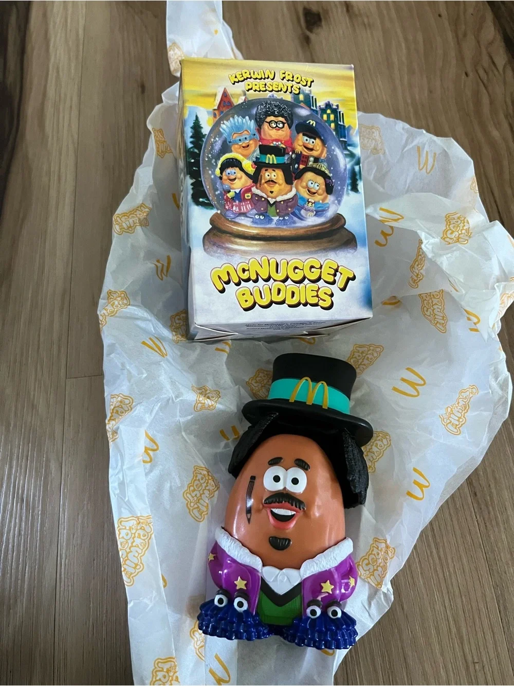 McDonald’s McNugget Buddies Kerwin Frost New In Box 2023 Chicken Nugs Happy Meal
